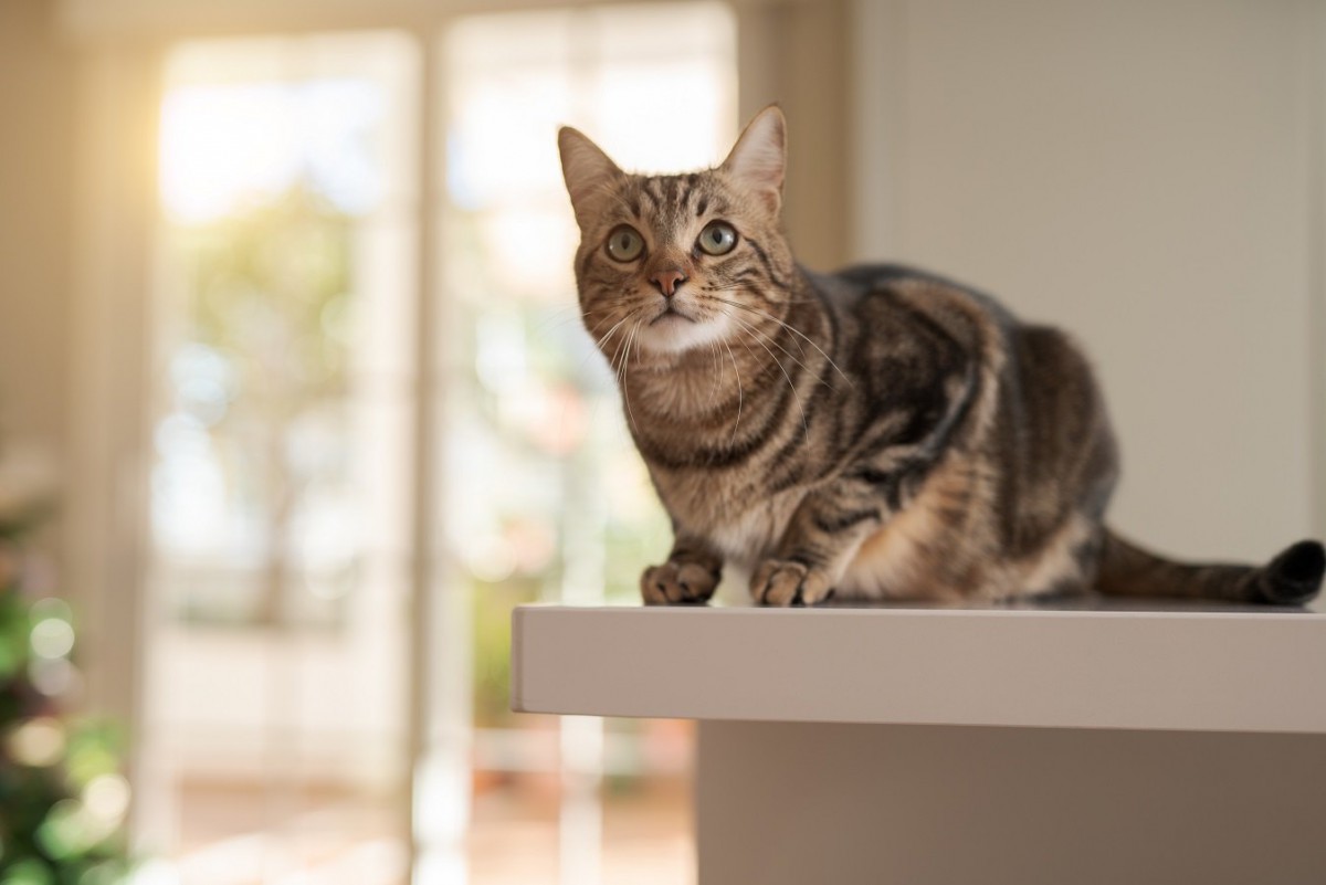 猫が食卓に登ってしまう時の対処法４つ