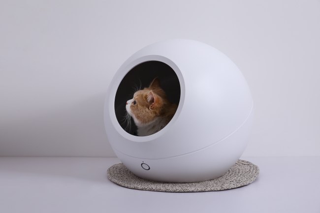温度調整が出来るハイテクな猫ハウスが登場！「スマート・ペットハウス・コージー」に注目！