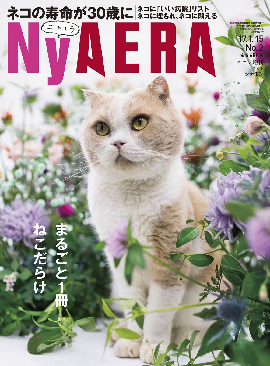 雑誌「NyAERA(ニャエラ)」は猫だらけの内容とは