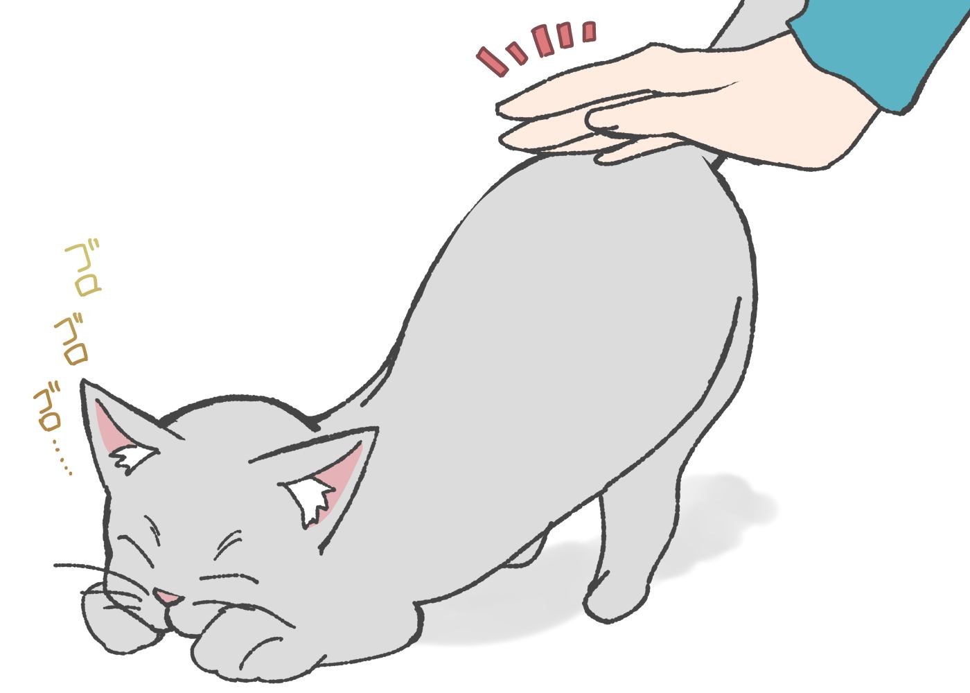 猫が尻尾の付け根を叩くとお尻を上げる理由！触る際の注意点などを解説