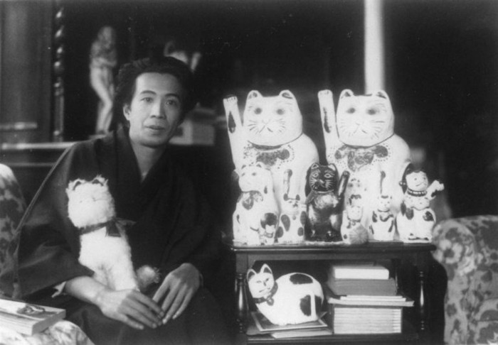 大佛次郎と人形の猫たち