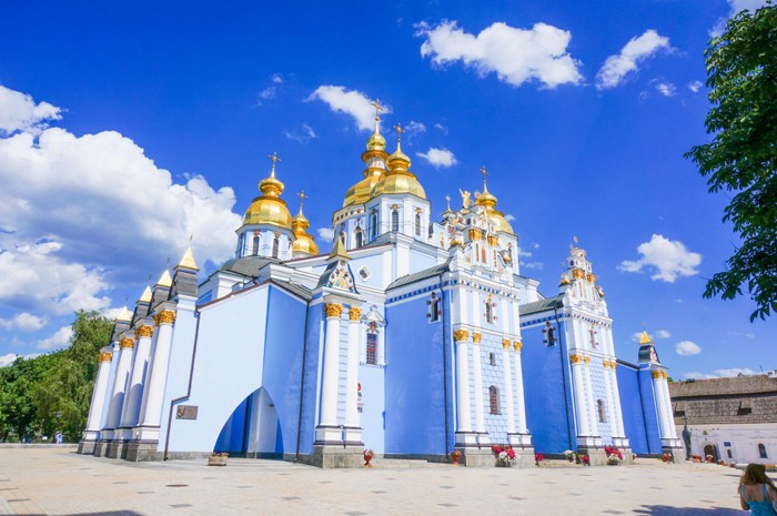 ウクライナ 聖ミハイル黄金ドーム修道院