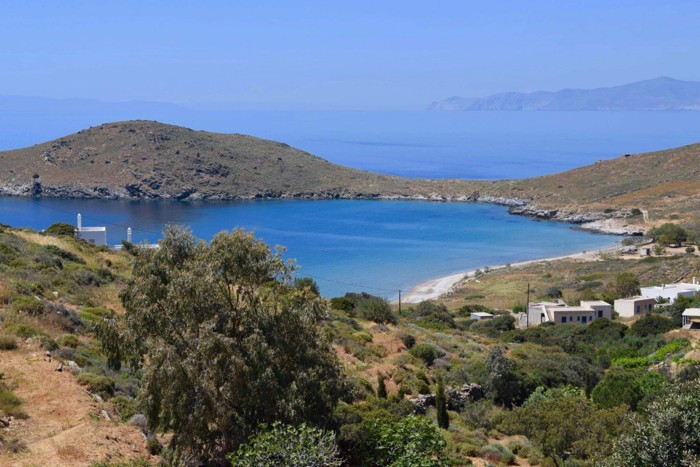 シロス島の美しい景色