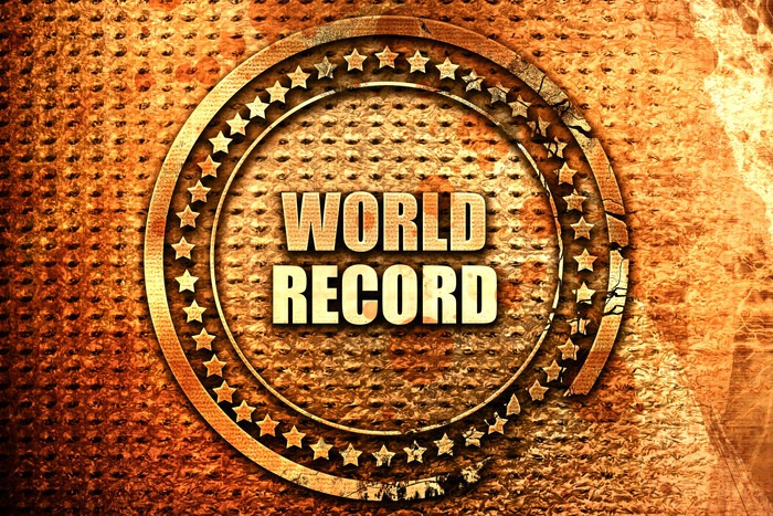 全世界の最高記録 英語ロゴ