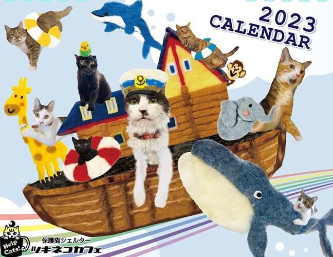 保護猫支援カレンダー