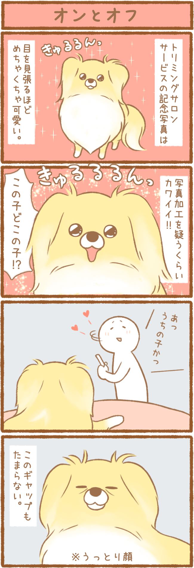 ただの犬好きです。第70話 オンとオフ 