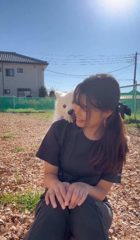 ぽぽちゃんと飼い主さん